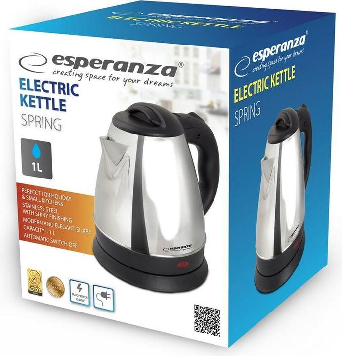 Actual product image Enrique Iglesias Esperanza EKK116S Kettle (1 l, EU plug)