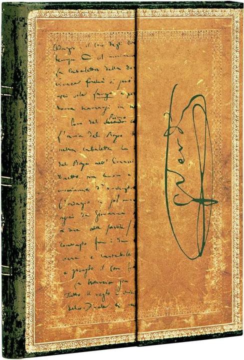 Produktbild Paperblanks fasz. Handschriften Notizbuch (A6, Kariert, Harter Einband)