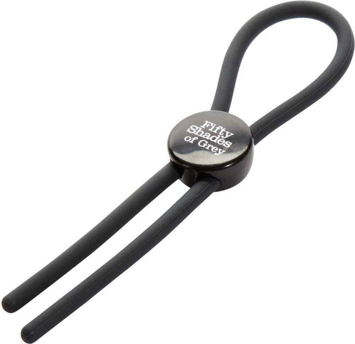 Actual product image Fifty Shades of Grey Adjustable Cock Ring (8.90 cm)
