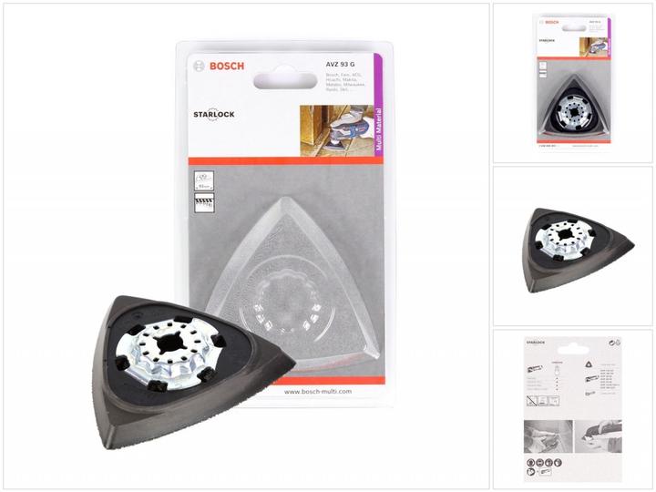 Actual product image Bosch Professional Zubehör Grinding plate Quick Change 93mm AVZ 93 G