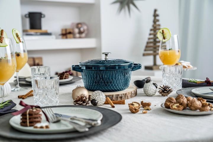 Image du produit Staub Cocotte torsadée (24 cm, Cocotte + faitout, Fonte)