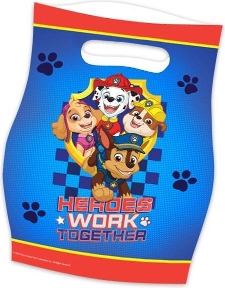 Immagine prodotto Paw Patrol Sacchetti regalo di compleanno Pat' Patrol (Borsa da regalo, 8 x)
