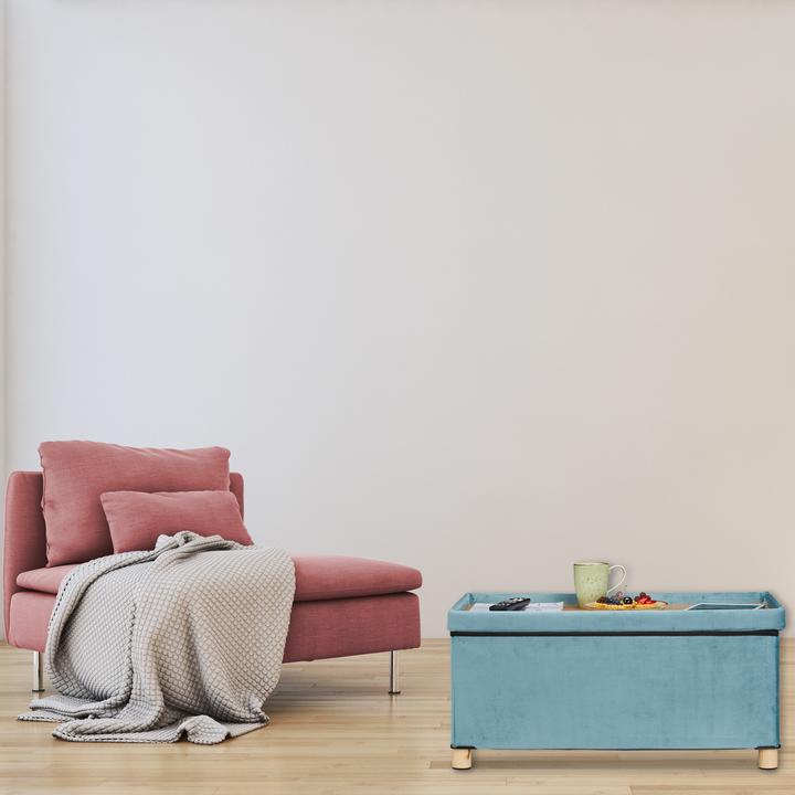 Actual product image Relaxdays Chest with tray (76 cm)
