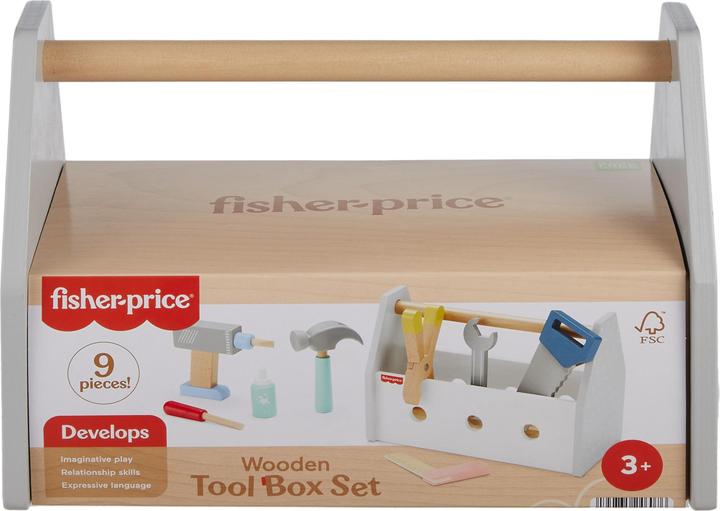 Immagine prodotto Fisher-Price Cassetta degli attrezzi in legno
