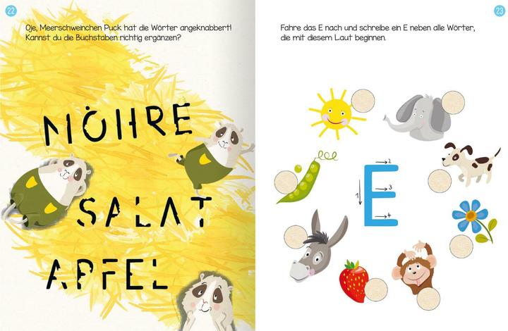 Produktbild Erstes Lernen mit Spass - Schwungübunge (Deutsch, Katja Jäger, 2024)