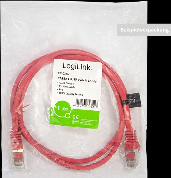 Produktbild LogiLink Netzwerkkabel (F/UTP, CAT5e, 7.50 m)