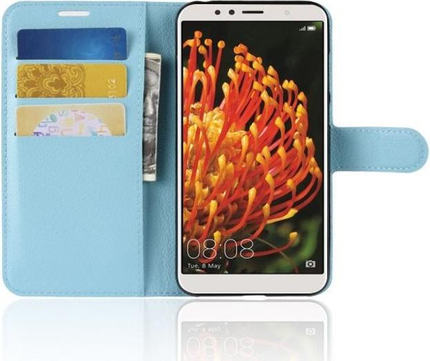 Image du produit MU Classic Série de couvertures de livres en cuir litchi (Huawei Y6 (2018))