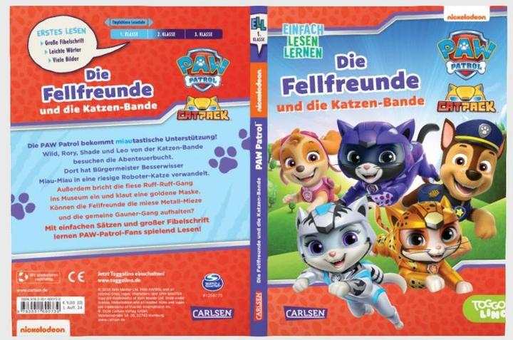 Image du produit PAW Patrol: Die Fellfreunde und die Katzen-Bande (Allemand, Nora De Lon, 2024)