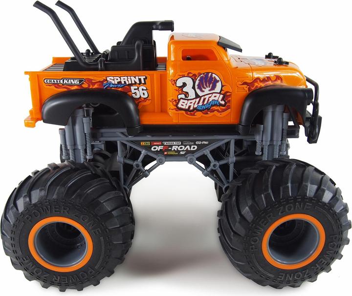 Produktbild Amewi Crazy Monster Truck Elektro Brushed 2WD 1:16 RTR orange (RTR Ready-to-Run)
