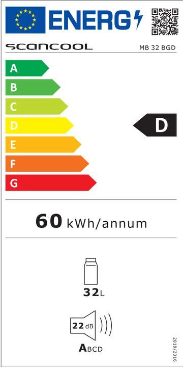 Energie-Label Scandomestic MB 32 BGD (32 l)
