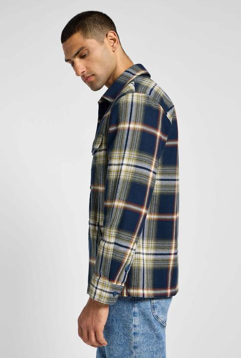 Actual product image Lee Long sleeve shirt Flap Pocket Overshirt (S)