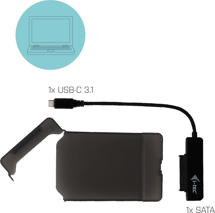 Image du produit i-tec MySafe USB-C 3.1 Gen. 2 Easy (2.5")