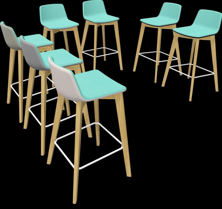 Image du produit Narbutas Tabouret de bar Twist & Sit