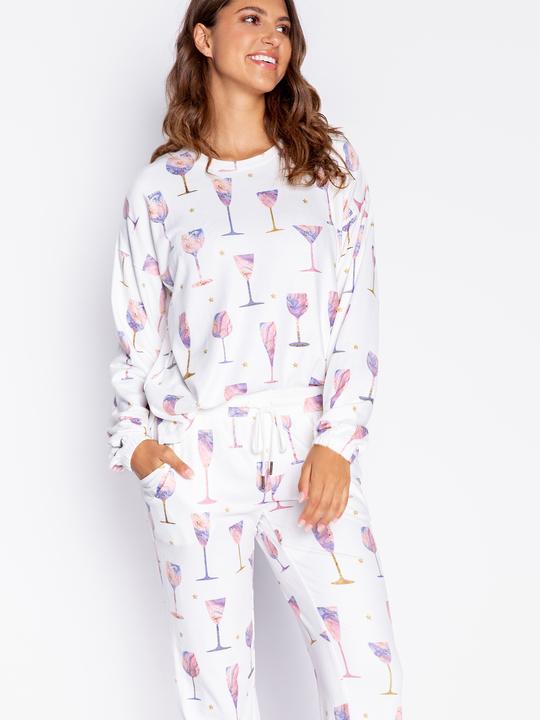 Produktbild Pj Salvage Pyjamaoberteil IT’S A WINEFUL LIFE (XL)