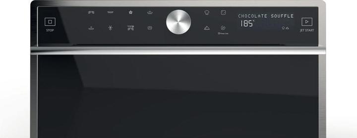 Produktbild Whirlpool MWSC 9133 SX Kombi-Mikrowelle mit flacher Oberfläche 33 L 1000 W Schwarz, Edelstahl (33 l)