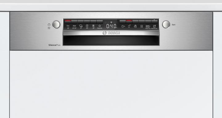 Immagine prodotto Bosch Hausgeräte Serie 4, Lavastoviglie semintegrata, 60 cm, acciaio inox, SMI4EVS15E