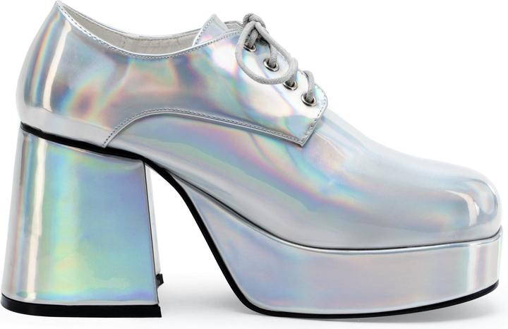 Actual product image Pleaser Plateauschuhe Herren silber