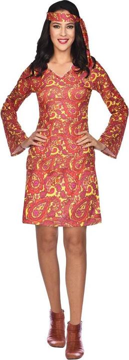 Actual product image Amscan Hippie Girl Lindsey Damenkostüm (W34/L36)