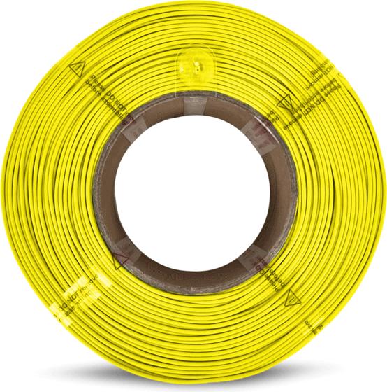Actual product image Bambu Lab PLA Basic Refill - Yellow - 1.75mm (PLA, 1.75 mm, 1000 g, Yellow)