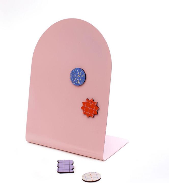 Image du produit Kikkerland Memo Board Rose (Tableau d'affichage)