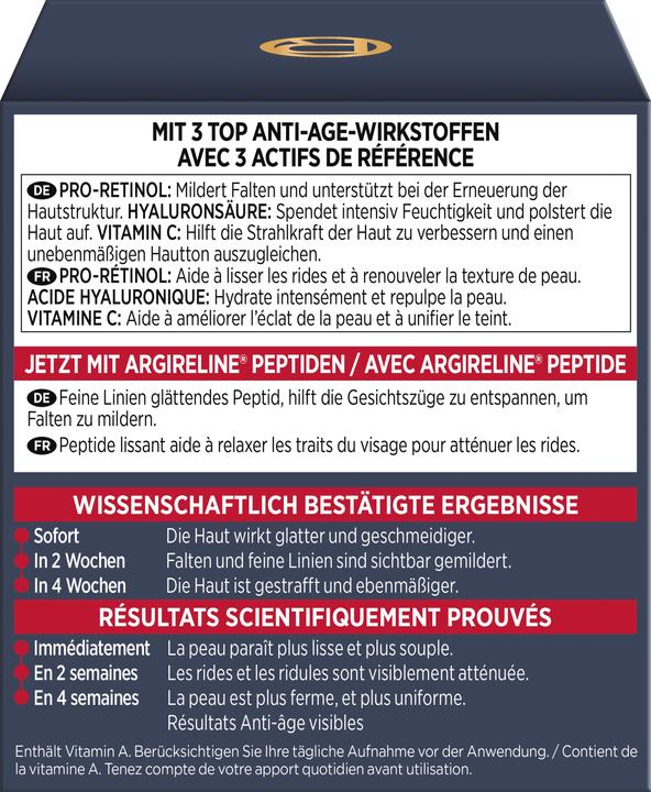 Produktbild L'Oréal Paris L'Oréal, Paris Revitift Laser X3 Anti -Alter, Intensivpflege für den Tag, 50 ml (50 ml, Tagescreme)