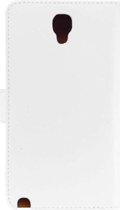 Productafbeelding OEM Slank lederen boekhoesje Galaxy Note 3 Neo - wit 4250710552801 (Samsung Galaxy Note 3 Neo)