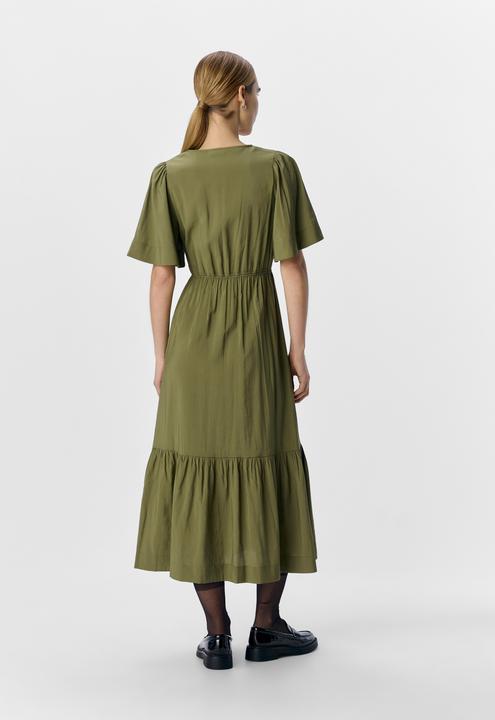 Produktbild Object V-Ausschnitt Maxikleid (34)