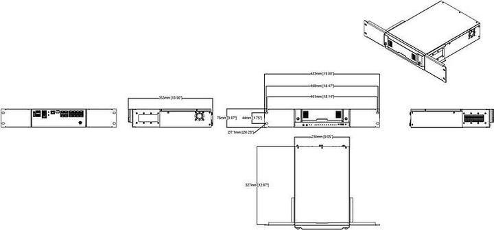 Produktbild Axis S2212 Recorder Station, 12 Kanal PoE (Netzwerk Videorecorder (NVR))