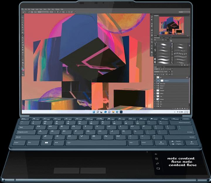 Image du produit Lenovo Yoga Book 9 (13.30", Intel Core i7-1355U, 16 Go, 1000 Go, CH)