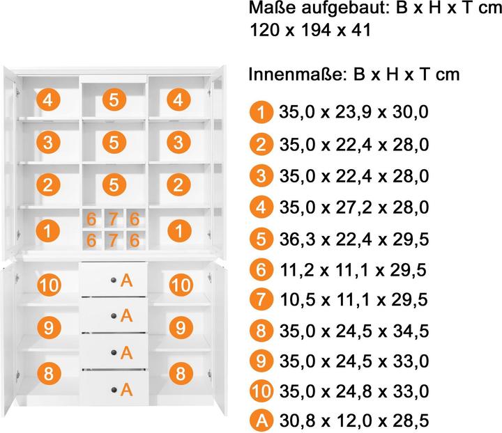 Produktbild Trendteam Brandson Baxter (B, H, 41 cm)