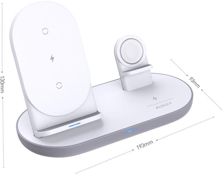 Aukey LC-A3 3 in 1 Aircore Charging Station (15 W)
