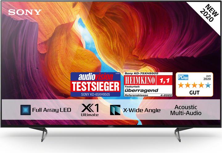 Produktbild Sony KD55XH9505 (55", LCD, 4K, 2020)
