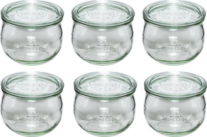 Produktbild Weck Tulpenglas RR100 mit Deckel (1 Stk., 0.58 l)