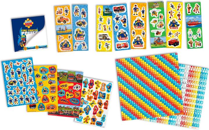 Produktbild Totum Feuerwehrmann Sam Stickerset Large
