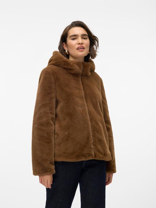 Image du produit Vero Moda VMSONJAHOODIE Jacke Kunstfell Jacke (M)
