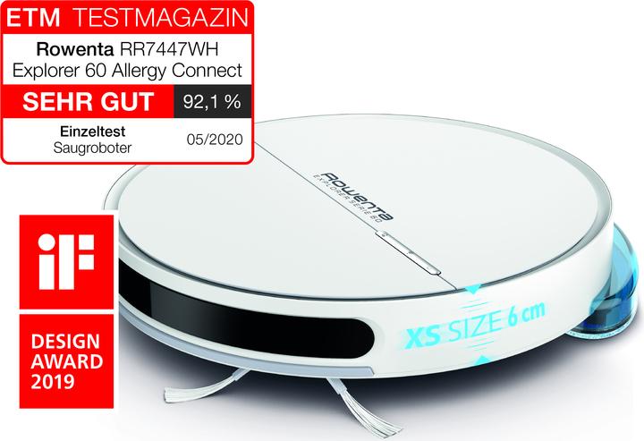 Actual product image Rowenta RR7447 Explorer 60 (Vacuum mopping robot)