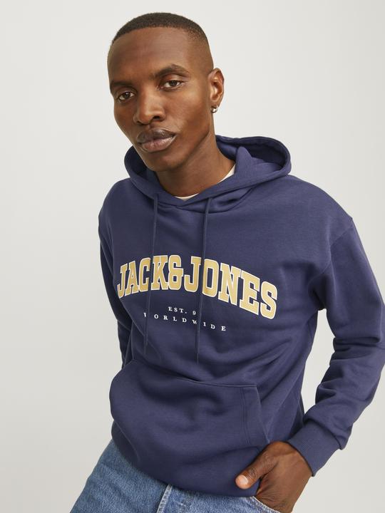 Actual product image Jack & Jones Jjecaleb Varsity Sweat Hood Noos (M)