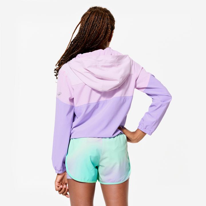 Actual product image Domyos Trainingsjacke Kinder leicht atmungsaktiv - lila (12, 13, 14)