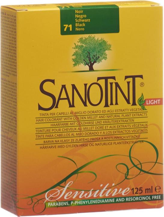 Sanotint Sensitive Light Haarfarbe 71 schwarz (71 schwarz)