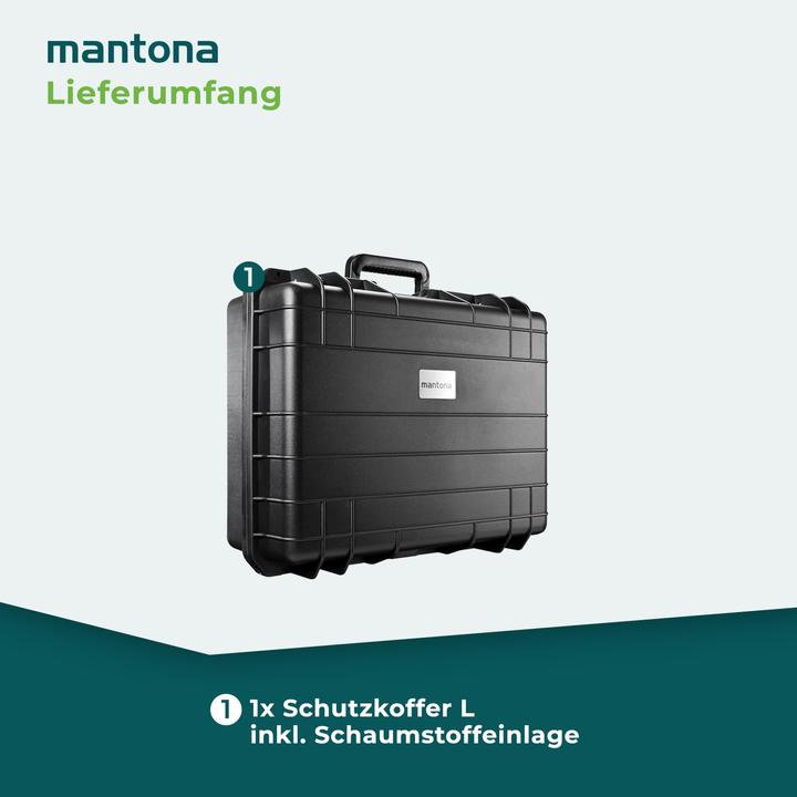 Produktbild mantona Outdoor Schutz-Koffer L (Fotokoffer, 18.48 l)