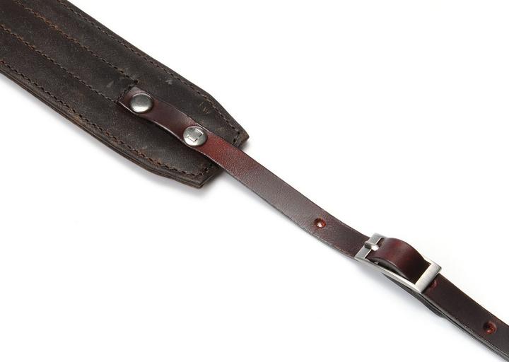 Actual product image ONA Leather Presidio Dark Truffle (Shoulder strap)