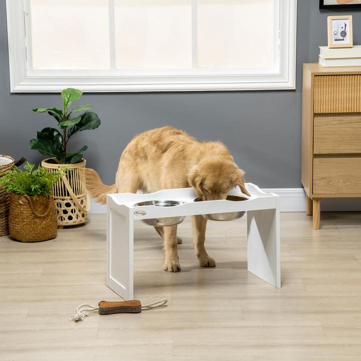 Image du produit PawHut Gamelle pour chien avec design surélevé (2 l)