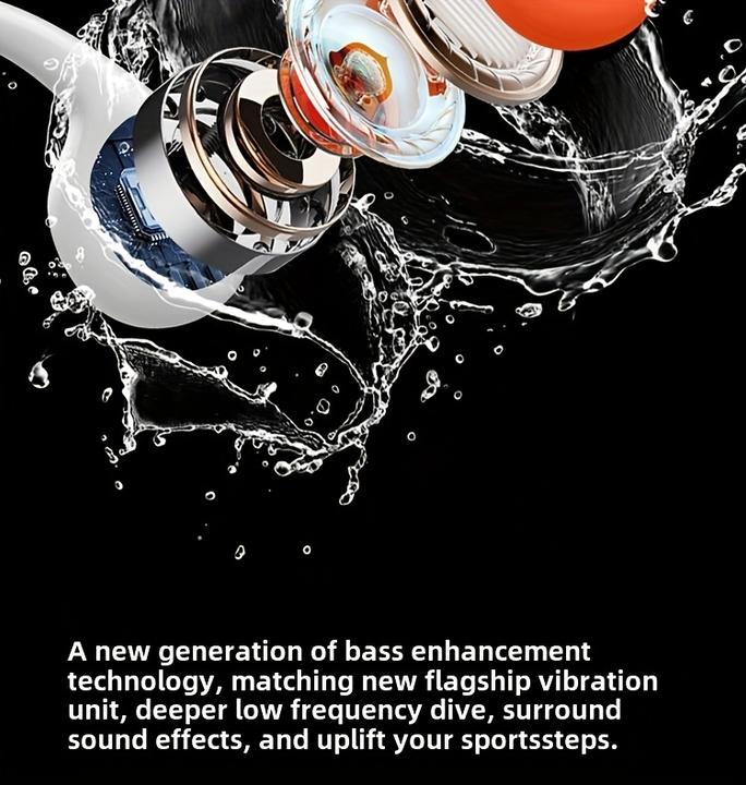 Immagine prodotto PhoneLook Bluetooth 5.4 Wasserdichte kabellose Knochenleitungs-Kopfhörer für Sport und Schwimmen mit 32 GB int (Senza fili)