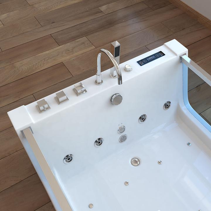 Immagine prodotto Home Deluxe Vasca idromassaggio con terapia luminosa a LED NAUTICA XL - 182x120cm (120 cm, 180 cm)