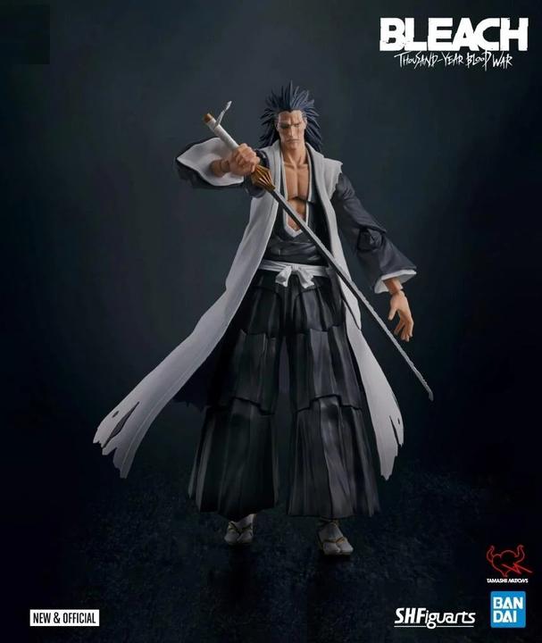 Actual product image Tamashii Nation Bleach: Thousand-Year Blood War S.H. Figuarts Action Figure Kenpachi Zaraki 17 cm