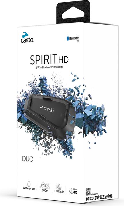 Productafbeelding Cardo Spirit HD Duo (Set van 2)