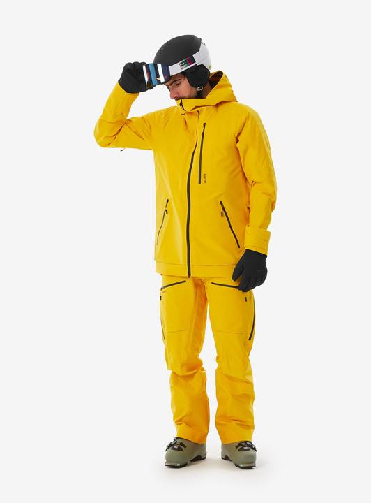 Produktbild Wedze Skijacke Herren warm und atmungskativ - FR500 gelb (L)
