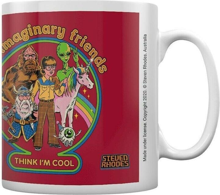Steven Rhodes Kaffeebecher My Imaginary Friends (325 ml, 1 x)