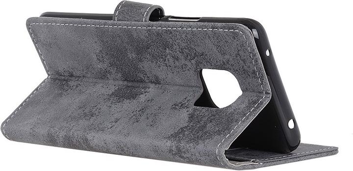Immagine prodotto Cover-Discount Xiaomi Redmi Note 9 Pro - Custodia Vintage Suede Look Grey