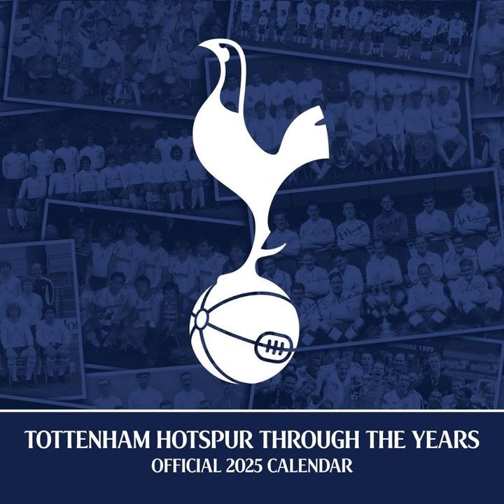 Produktbild Tottenham Hotspur FC Wandkalender Legends 2025 Quadratisch (30 x 30 cm, Englisch)